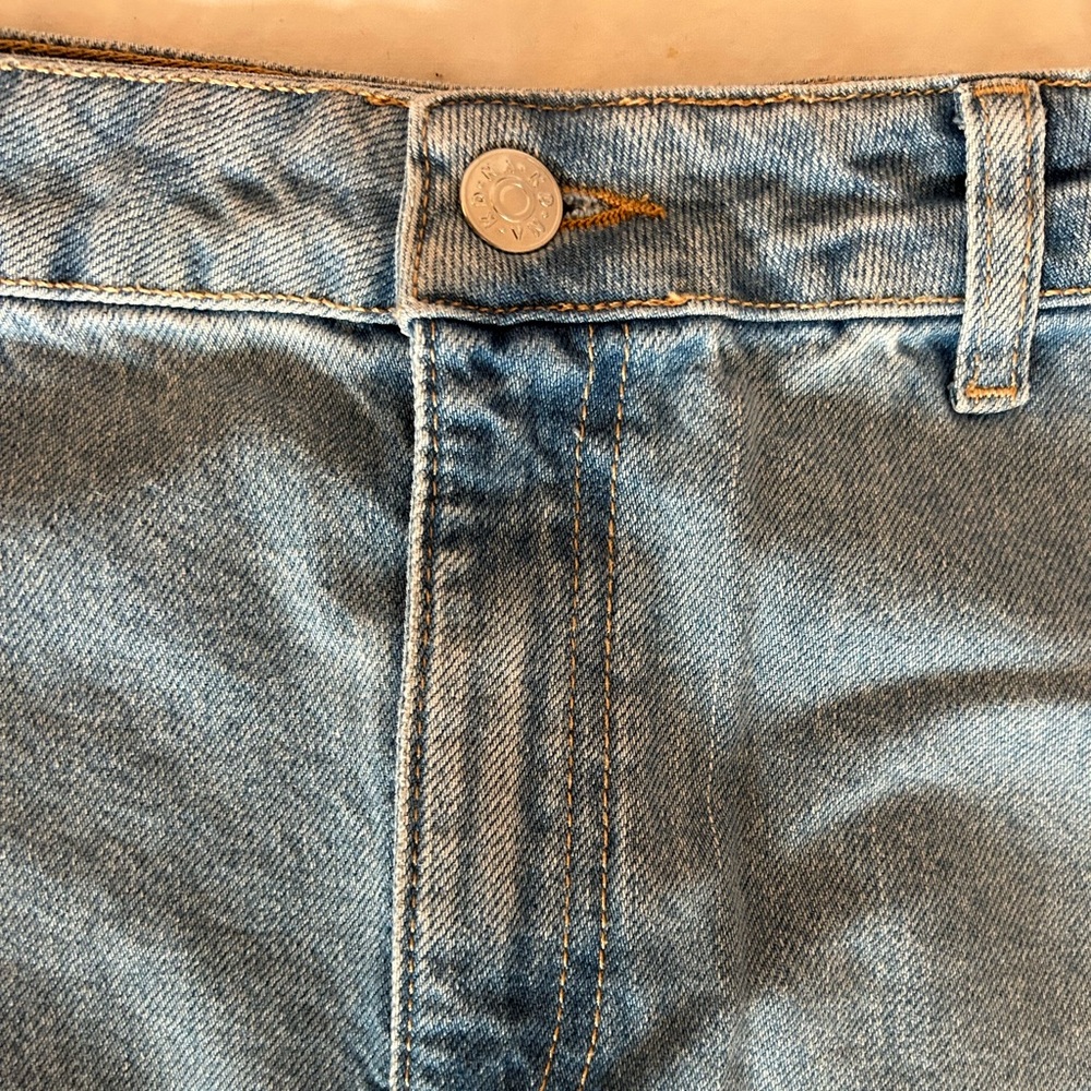 Light Blue Denim Maxi Skirt - Picture 6 of 15